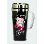 Betty Boop Travel Mug Kiss Design (acrylic)